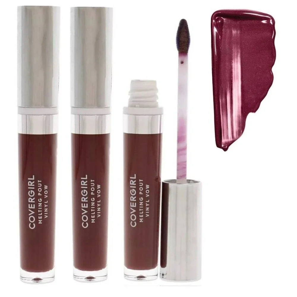 Lot of 3 COVERGIRL Melting Pout Vinyl Vow - 230 GET INTO IT